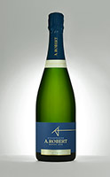 Champagne A. Robert : Bouteille champagne Blanc de Blancs