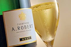 Champagne et verre Champagne et verre